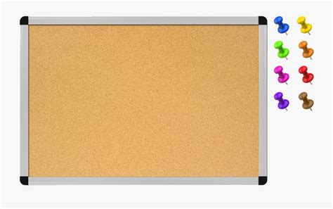 Yellow,bulletin Board,display Board,rectangle,paper - Cork Board ...