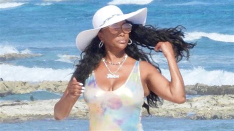 vivica a fox stuns in silver swimsuit and more pieces amid mexico vacay hollywood life