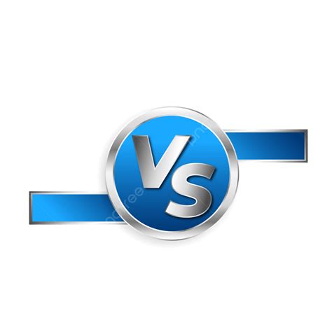 Versus 3d Vector 3d Blue Vs Design Illustration For Versus Vs Versus