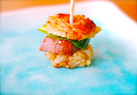 Japanese Gastronomy Mini Rice Burger Iloli