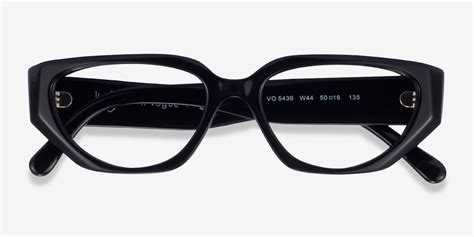 Vogue Eyewear Vo5439 Geometric Black Frame Eyeglasses Eyebuydirect