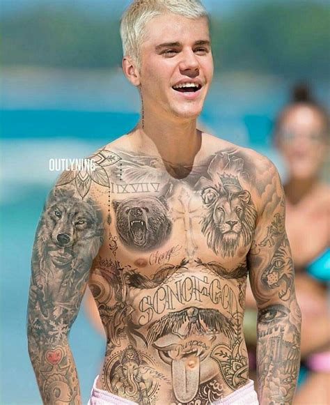 Pin De Lean Em Justin Bieber Tattoo Na Barriga Homens Tatuados Remover Tatuagem
