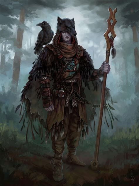 Bird The Druid By Angevere On Deviantart Concept Art Characters