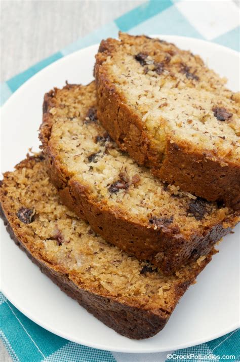 Crock Pot Coconut Banana Bread Crock Pot Ladies