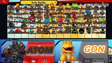 The Roster Super Smash Bros Lawl Maqsmallbusiness