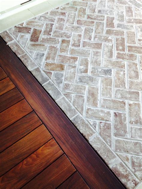 Savannah Grey Thin Handmade Bricks For Flooring At Sea Pines Resort On