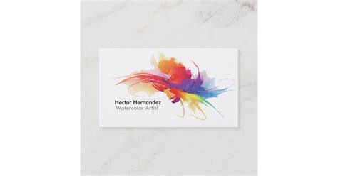 artist business card zazzlecouk