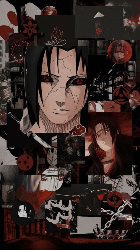 Naruto Collage Wallpaper Aesthetic