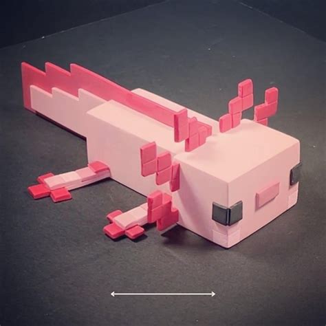 Minecraft Axolotl Made Out Of Polymer Clay Rpolymerclay