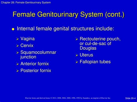 Ppt Female Genitourinary System Powerpoint Presentation Free Download Id