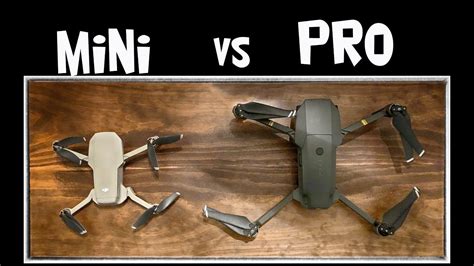 Dji Mavic Mini Vs Dji Mavic Pro Review Dji Drone Comparison In Less Than Minutes Youtube