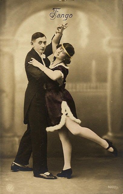 Tango Dance Old Postcard Tango Argentino Bailarines De Tango Tango