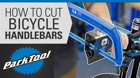 How To Cut Bicycle Handlebars Youtube