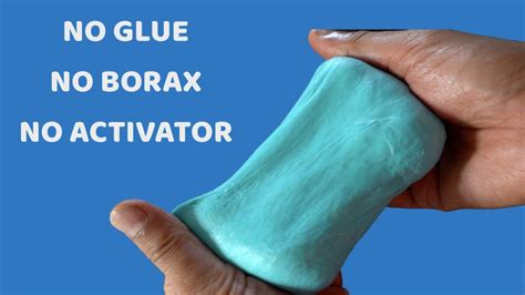 How To Make Slime Without Activator Slime Without Glue Or Borax Youtube