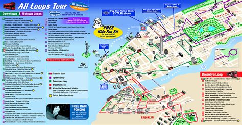 New York City Bus Tour Map New York City • Mappery