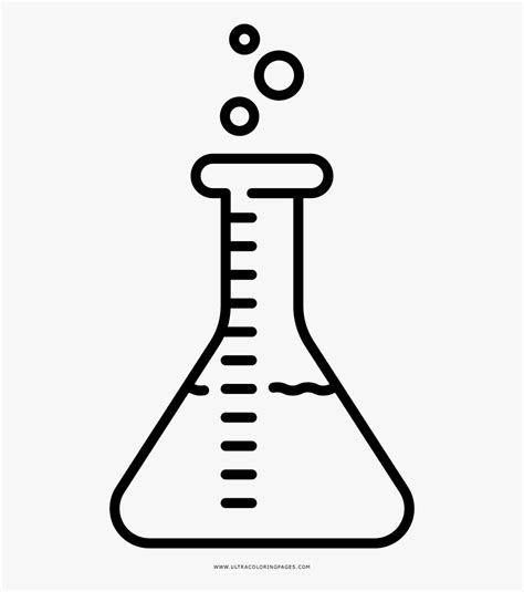 Computer icons digital electronics artificial brain logic gate, black science and technology png clipart. Transparent Beaker Clipart Black And White - Coloring Page ...