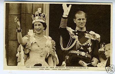 Remembering queen elizabeth's coronation 65 years ago. 1952 Queen Elizabeth Coronation Postcard (1) | eBay