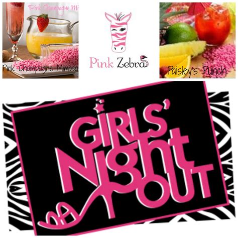 girls night out sprinkles blend pink champagne mimosa and paisley s punch pink zebra home