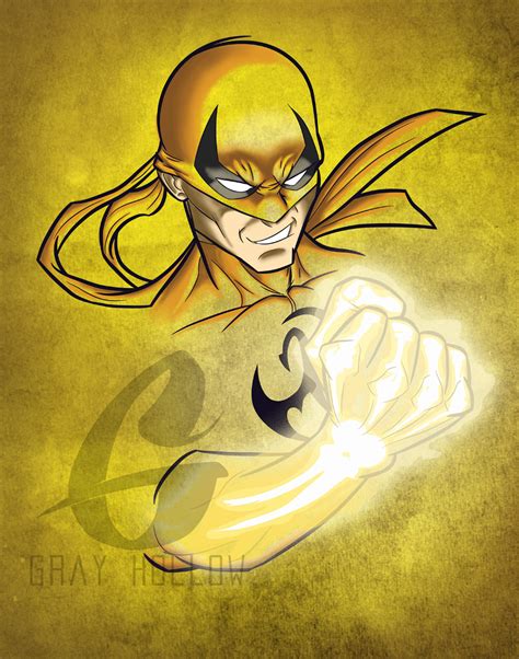 Iron Fist Fanart On Behance Iron Fist Marvel Luke Cage Superhero