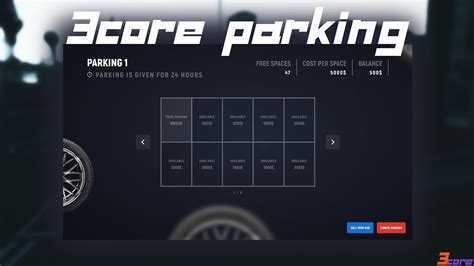 Paid Qbcore And Esx 3core Garages Parking Releases Cfxre Community