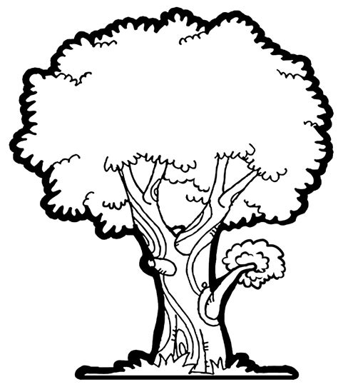 Trees Clip Art Black And White Get All You Need