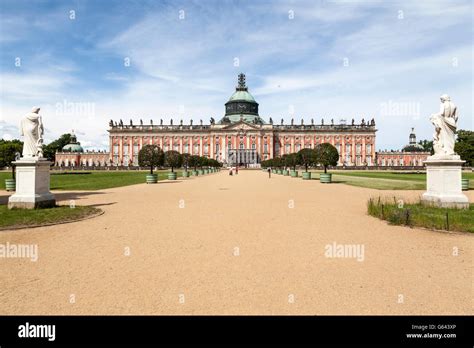 Neues Palais Potsdam Prussian Palace Germany Stock Photo Alamy