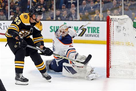 Chiasson missed one game with an undisclosed injury, but the oilers ' time off in the last week allowed him to avoid missing additional contests. Bruins Game 43 Preview: Edmonton Oilers | Black N Gold Hockey