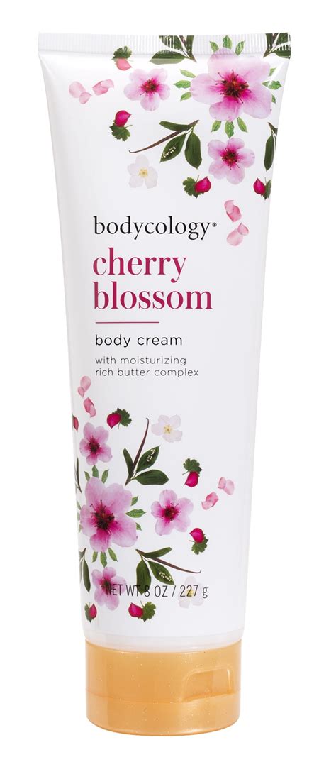 Bodycology Moisturizing Body Cream Cherry Blossom 8 Oz