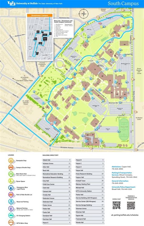 University At Buffalo South Campus Map Campus Map New South Goodyear
