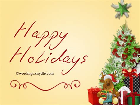 Happy Holiday Greetings Messages And Wishes Wordings