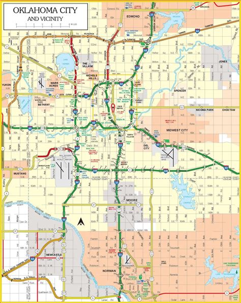 Okc Zoning Map Oklahoma City Zoning Map Oklahoma Usa