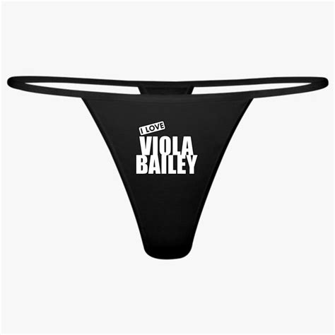 I Love Viola Bailey Thong Customon