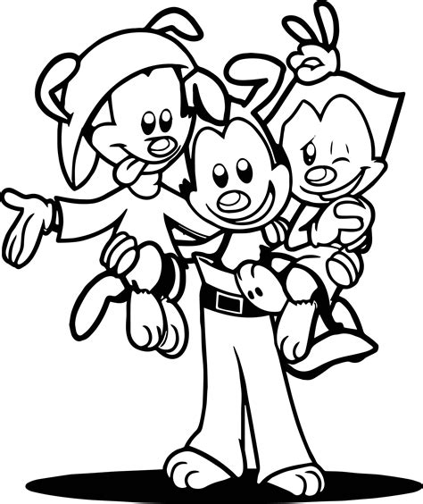 ️animaniacs Coloring Pages Free Download