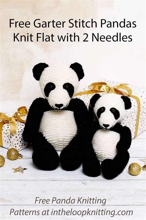 Panda Knitting Patterns In The Loop Knitting