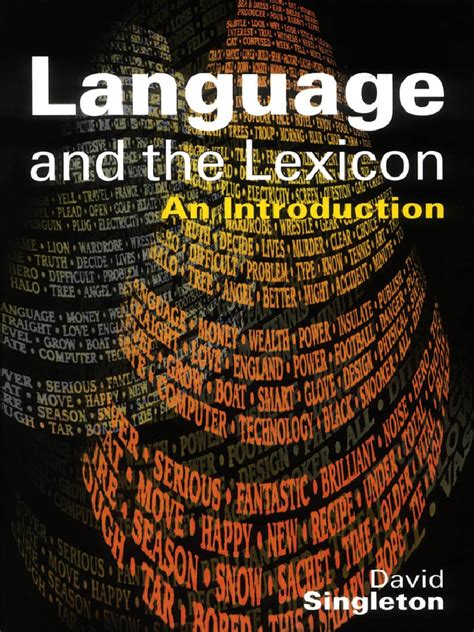 Language And Lexicon Word Phonology