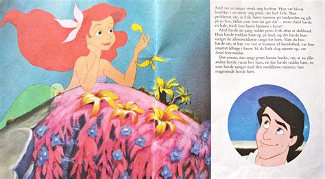 Walt Disney Books The Little Mermaid Walt Disney Characters Photo
