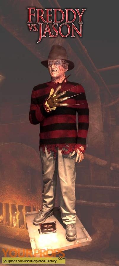 Freddy Vs Jason Freddy Krueger Robert Englund Display Original Movie
