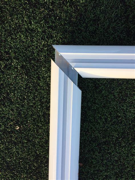 Aluminium Corner Joints - Internal Goal Corner Joint by Mark Harrod Ltd.