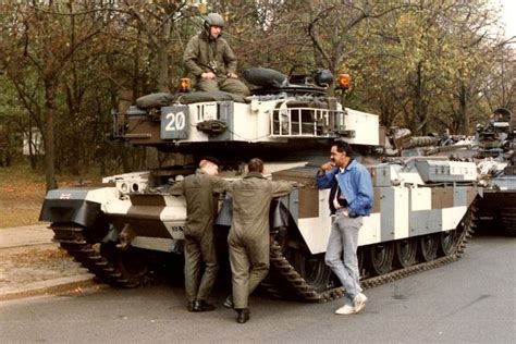 British Chieftain Tank Berlin Brigade Military Tanks Military