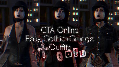 Gta Online Ps4ps5pcxboxeasy Gothicgrungeall Blackhalloween