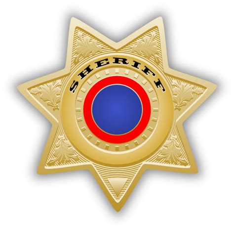 Sheriff Star Clip Art At Vector Clip Art Online Royalty