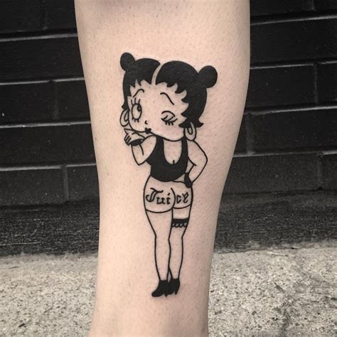 25 Black Betty Boop Tattoos