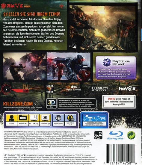 Killzone 3 Images Launchbox Games Database