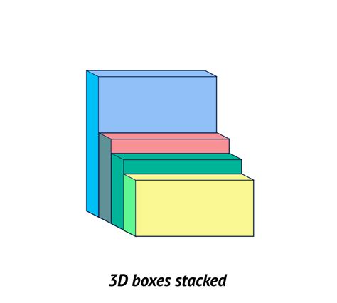 3d Stacked Boxes Animations