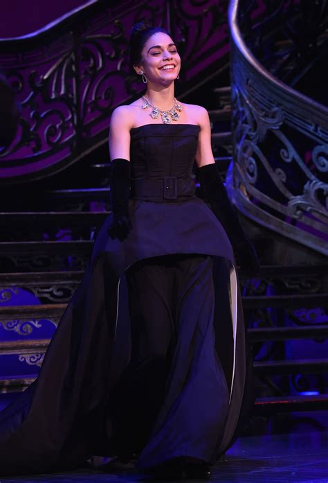 Vanessa Hudgens At Curtain Call At Gigi Broadway Opening Night In New