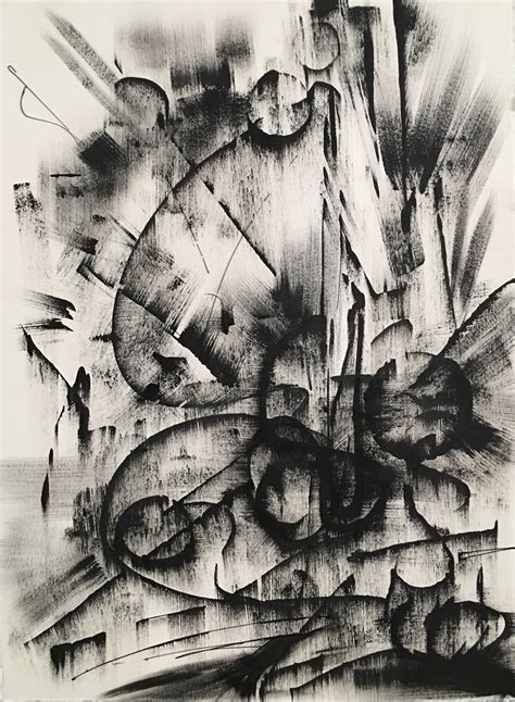 Black And White Abstract Drawing 8 Drawing By Khrystyna Kozyuk Artmajeur