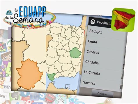 La Eduapp De La Semana Las Provincias De España Ciencias De La