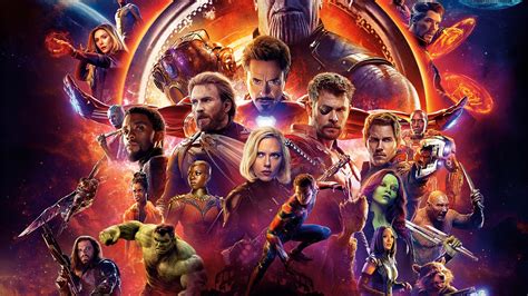 1920x1080 Avengers Infinity War 2018 10k Poster Laptop