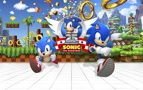 Sonic 25th Anniversary Wallpaper By Nathanlaurindo On Deviantart
