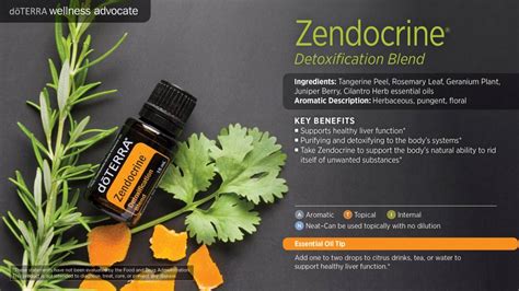DōTERRA essential oils Zendocrine Detoxification blend Essential Oil 15